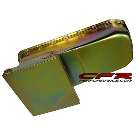 Drag Nhra Racing - CFR HZ-7480-Z 1962-67 Chevy II & Nova 1958-79 Small Block 283-305-327-350-400 Drag Racing Oil Pan - Zinc