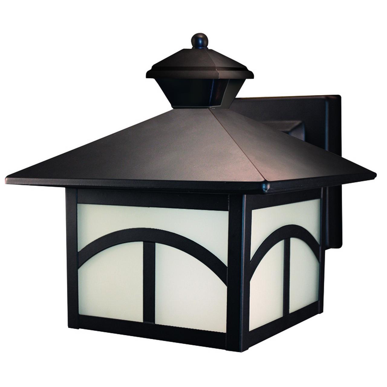 Heathco HZ4110OR Oil Rubbed Bronze Motion Detection Outdoor Light