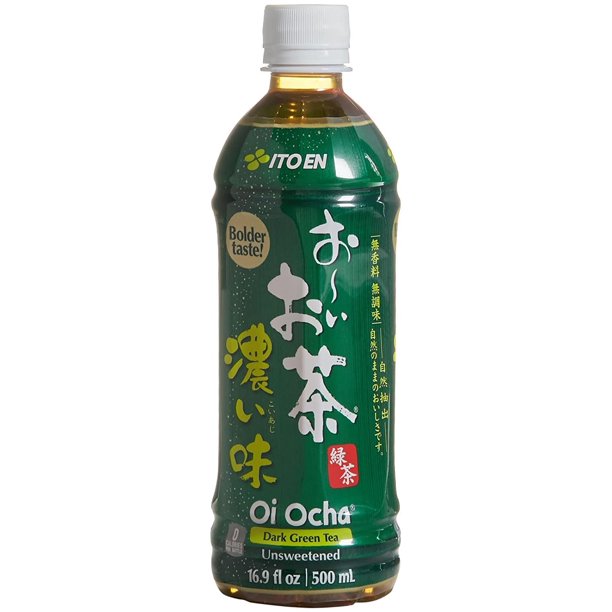 Ito En Teas Oi Ocha® Dark Green Tea Unsweetened 16.9 fl oz Pack of 4