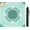 Green, variant on Portable Mahjong Mat with Playing Instructions for Learning, Anti Slip Mahjong Mat for Table, Noise Reduction Table Mat Cover for Board & Tile Games, 31.5inx31.5in, Patent Pending(Green)