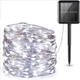 thumbnail image 4 of Guirnalda de luces LED solares para exteriores, luces de hadas de Navidad, lámparas de jardín de calle impermeables, 50/100/200/300 LED, 4 of 4