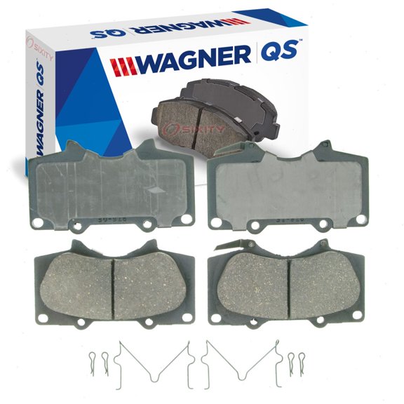 Wagner Front QS Disc Brake Pad Set compatible with Toyota Tacoma 2.7L 4.0L L4 V6 2005-2019