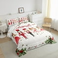 thumbnail image 3 of Manfei Kawaii Girls Queen Comforter Set,Vintage Xmas Nutcraker Bedding Sets,Happy Christmas Bedding Comforter Set For Kids,Luxury Bedroom Decor Reversible,3 Pieces, 3 of 8
