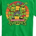 thumbnail image 3 of Teenage Mutant Ninja Turtles - Retro Sunset Circle - Men's Short Sleeve Graphic T-Shirt, 3 of 5