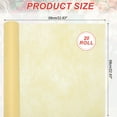 thumbnail image 2 of Uxcell Flower Wrapping Paper Cotton Tissue Paper for Flower Bouquet Gift Wrapping Yellow, 2 of 6