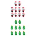 thumbnail image 1 of 20x Mini Paisaje Micro Decoración Mini Resina Estatua Adorno De Navidad Macarena Decoración micro del paisaje, 1 of 8