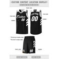 thumbnail image 4 of Custom Reversible Basketball Jersey 90s Hip Hop Sports Shirts Printed Name Number for Men/Youth, 4 of 10