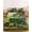 Moss Green, Rust, Slate, Fog Gray, variant on King Size Fitted Sheet Set - Green Tractor 3 Piece Bedding Sets 16" Deep Pocket Fitted Sheet with 2 Pillowcases, Old Barn Windmill Wildflowers Farmhouse Brushed Microfiber Hotel Luxury Bed Sheets