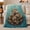 Otter Huddle, variant on Playful Sea Otters Swimming Underwater, Cozy Friendship Quote Scene, Warm Flannel Blanket for Living Room and Reading Nook, Art Lovers Thanksgiving Gift, Artistic Home Decor