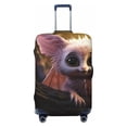 thumbnail image 2 of Goofa Adorable Fluffy Bat Pattern Luggage Covers For Suitcase,Suitcase Cover Protector Fit 18-32 Inch Luggage-X-Large, 2 of 9