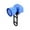Rechargeable version, variant on DAMAI Electric Bike Horn,120dB Adults Kids Bike Horn Alarm,IPX4 Waterproof Electronic Bicycle Horns,Remind Passersby Waterproofs for Mountain Bike/Road Bike/Electric Scooter(Blue)