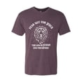 thumbnail image 2 of Wild Bobby Fear Not For Jesus The Lion Of Judah Has Triumphed Inspirational/Christian Men Premium Tri Blend Tee, Vintage Purple, Small, 2 of 5