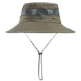 thumbnail image 3 of LILIYA UPF 50+ Men's Sun Hat Wide Brim Bucket Hat UV Protection Boonie Hat Womens Beach Safari Gardening Golf Fishing Camping Beach Cap, 3 of 6