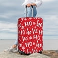 thumbnail image 4 of Uemuo Hohoho Printed Washable Luggage Cover - Fashion Suitcase Protector Fits 18-32 Inch Luggage -Large, 4 of 9