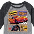 thumbnail image 3 of Disney Cars - Lightning McQueen Best Trophies - Toddler & Youth Raglan Graphic T-Shirt, 3 of 5