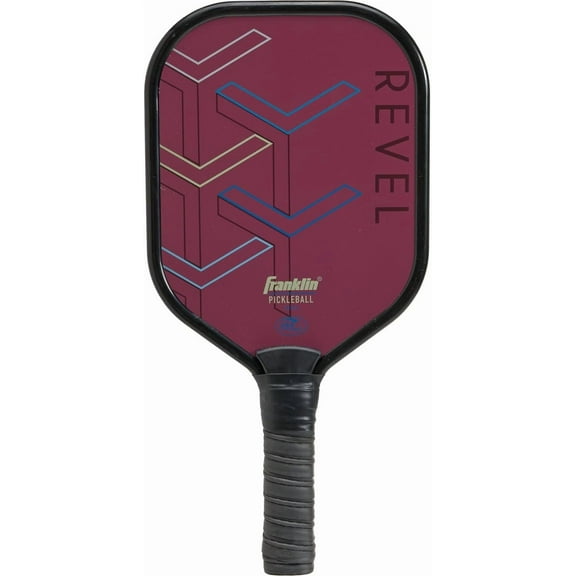 Franklin Sports Revel Aluminum Maroon Pickleball Paddle