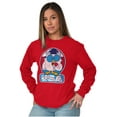 thumbnail image 4 of Tootsie Mr Owl USA American Patriot Long Sleeve TShirt Men Women Brisco Brands M, 4 of 6