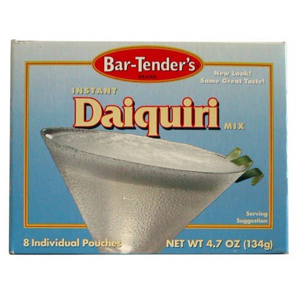 BarTender's Instant Daiquiri Mix Box 8 Pouches
