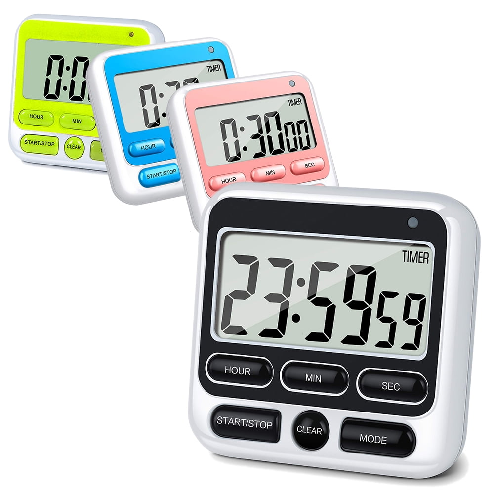 Digital Timer With Loud Alarm Large Screen Mute ON/Off Switch