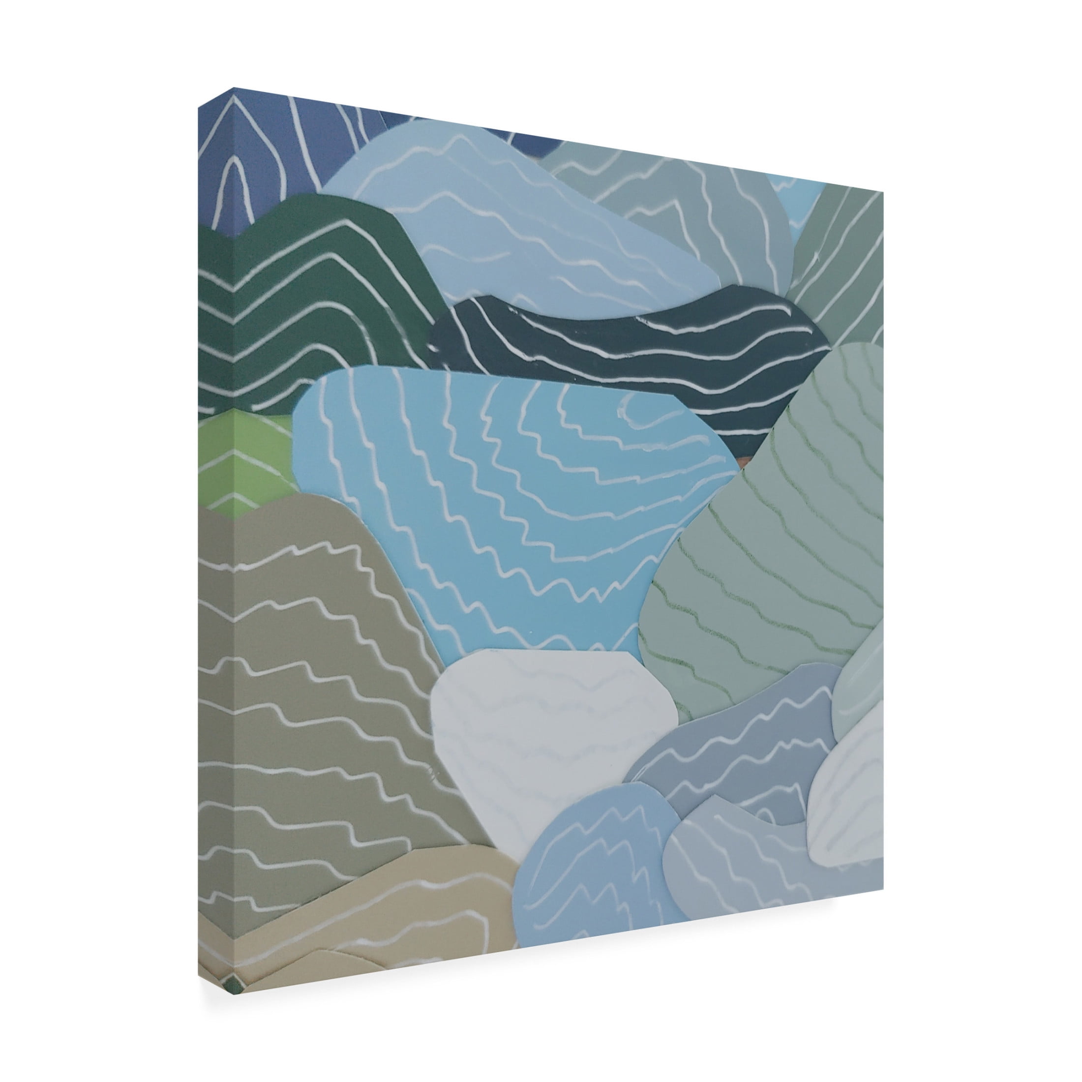 Trademark Fine Art Coco Good Rice Paddies I Canvas Wall Art