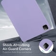 thumbnail image 6 of ELEHOLD Silicone Case For iPad Pro 11 2022/2021/2020/2018 Heavy Duty Shockproof Cover, Slim&Lightweight, Soft Skin-Friendly, Anti-Scratch Protective Tablet Cover, Purple, 6 of 8