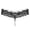 Black, variant on Pearl Massage Thong Lace Thongs for Women Transparent Playful Panties for Women