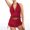 Red, variant on Crochet Swimsuit Coverup for Women Bathing Suit for Women One Piece Tummy Control Bathing Suit One Piece Seasonal