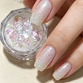 thumbnail image 4 of Luminous Dazzling Nail Art Powder with Shimmering Iridescent Glitter Mix, 4 of 6