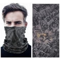thumbnail image 6 of Cycling Mask UV Protective Neck Scarf for Summer Outdoor Activities Adjustable Breathable Cotton Blend, 6 of 7