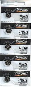 Energizer 371/370 Uhrenbatterie Knopfzelle 371 370 V371 SR69  Energizer 377 376 