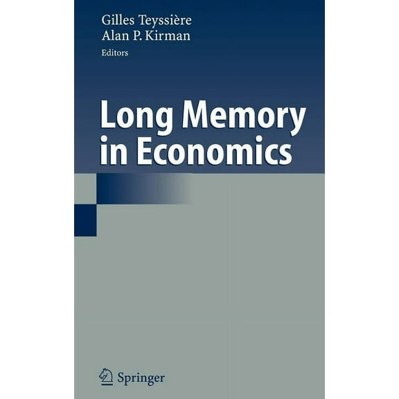 Long Memory in Economics, (Hardcover)