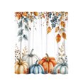 thumbnail image 2 of Fall Shower Curtain with Autumn Leaf Pattern, Waterproof Bathroom Panel with Rust Resistant Holes, Fall Decor Home Accent for Bath Stall Tub, 2 of 6