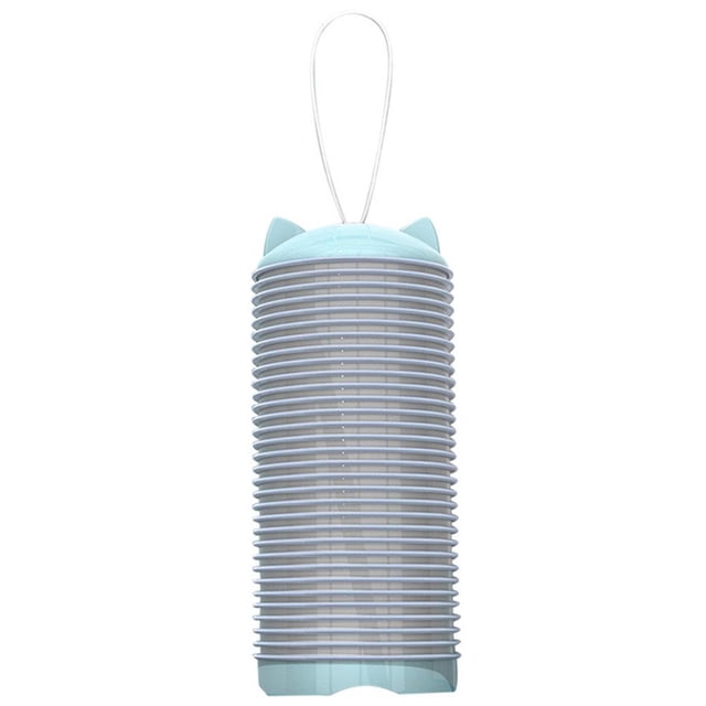 QualitChoice Fer à Friser Électrique Manuel Outils de Coiffure pour Filles et Femmes Bleu