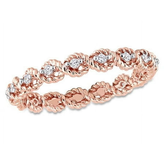 Everly Women's Diamond 10k Rose Gold Ring