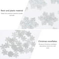 thumbnail image 6 of IBASETOY 50Pcs Mini Snowflake Ornaments White Resin DIY Decoration for Phone Case Decorations Christmas, 6 of 8