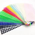 thumbnail image 4 of 99Pairs 10mm Multicolor Adhesive Fastener Tape Dots Nylon Sticky Hook And Loop Dot Sticker Double Sided Round Self-Adhesive Pink 10mm 99pairr Hook And Loop, 4 of 6