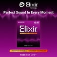 thumbnail image 2 of Elixir Strings, Acoustic Guitar Strings, Phosphor Bronze with NANOWEB Technology, Longest-Lasting Rich and Full Tone For, 2 of 6