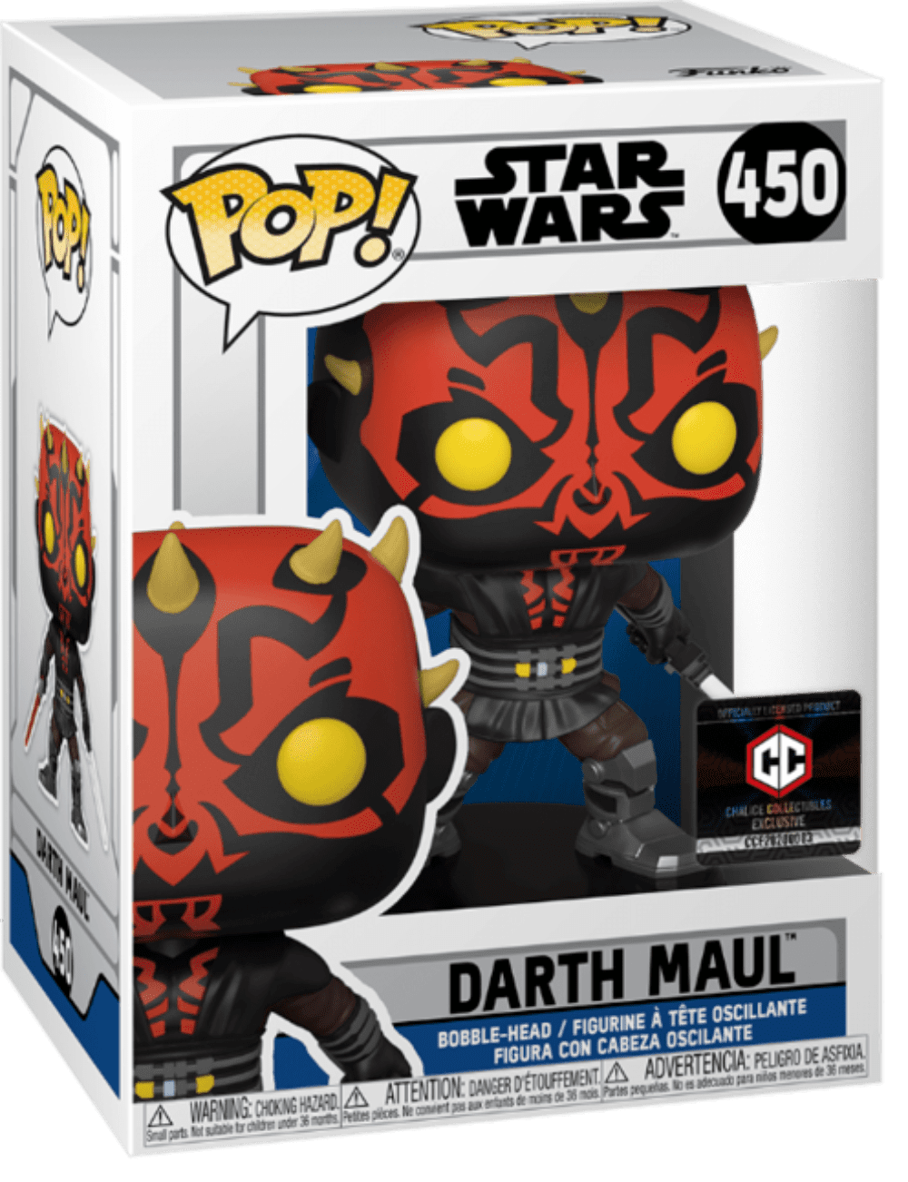 Funko POP! Star Wars Darth Maul Vinyl Figure (Dual Wielding)