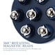 thumbnail image 3 of Masajeador de pies práctico Masajeador de cuello compacto Masajeador de puntos de acupuntura corporal profesional, 3 of 7