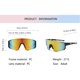 thumbnail image 2 of Gafas de sol de ciclismo Gafas de bicicleta a prueba de viento Gafas de sol de equitación para deportes al aire libre, 2 of 8