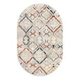 thumbnail image 3 of Unique Loom Tucson Collection Area Rug - Pima (5' x 8' Oval Multi/Black), 3 of 7