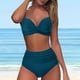 thumbnail image 3 of Gibobby Bañador de Bikini Bikini de cintura alta para mujer, bañador Sexy de realce de dos piezas, traje de baño Vintage de dos piezas, conjunto de Bikin(Marina,M), 3 of 5