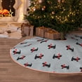 thumbnail image 5 of Fotbe Polka Dot Christmas Dog Pattern Christmas Tree Skirt, Tree Skirts Plush Christmas Decorations, Christmas Tree Skirts Xmas Decorations Holiday Party Decor-48", 5 of 6
