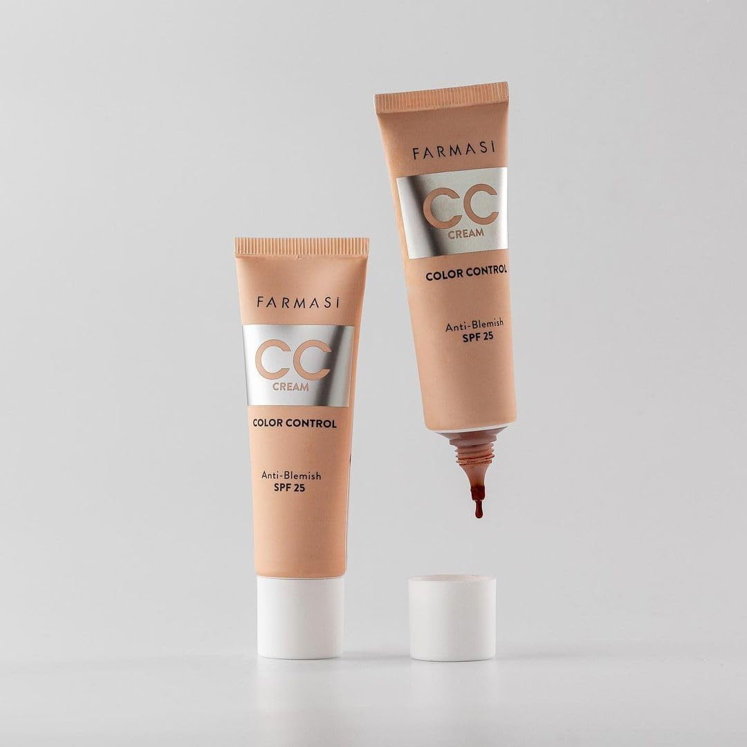 Farmasi CC Color Control Anti-Blemish SPF 25 1 fl oz - 30 ml / 01 LIGHT
