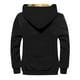 thumbnail image 3 of Chaquetas cargo amousa para hombre con forro polar sherpa, abrigo militar informal de invierno grueso y cálido, 3 of 3