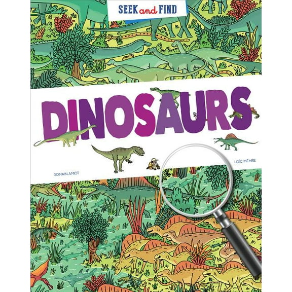 Seek & Find Dinosaurs, (Hardcover)
