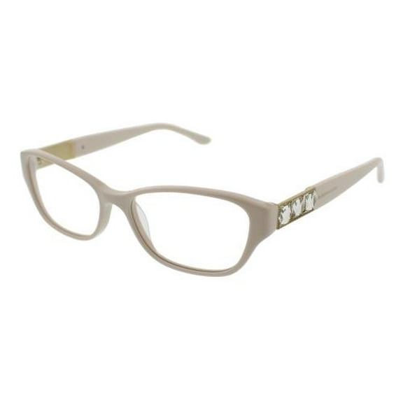 BCBGMAXAZRIA Eyeglasses KASIA Almond White 54MM