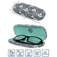 thumbnail image 4 of [4 PACK / 3 PACK], JAVOedge Printed Pattern Durable Hard Clamshell Eyeglass Case with Bonus Microfiber Cloth, 4 of 7