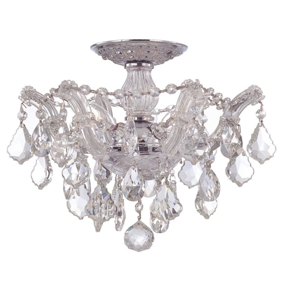 Crystorama Lighting - Three Light Ceiling Mount - Ceiling Mount - Maria Theresa