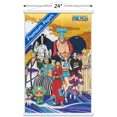 thumbnail image 3 of One Piece: Wano Country - Crew On Wave Wall Poster with Magnetic Frame, 22.375" x 34", 3 of 4